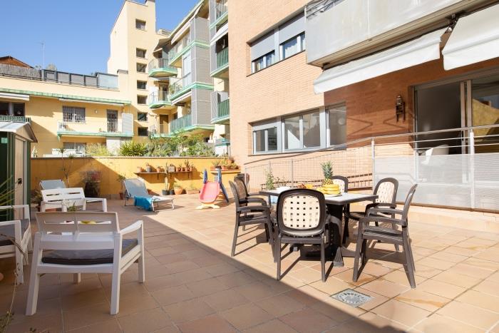 big terrace apartment in barcelona - barcelona