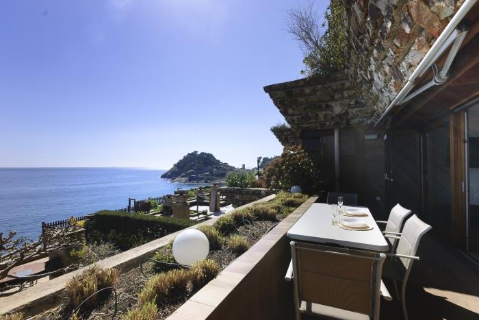 modern sea views apartment with pool - tossa de mar